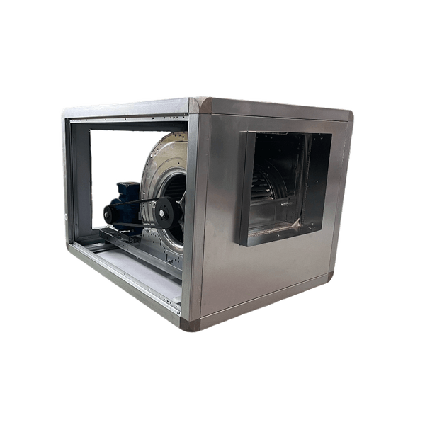 Caja de ventilación baja presión CHAYSOL serie transmisión por correas horizontal